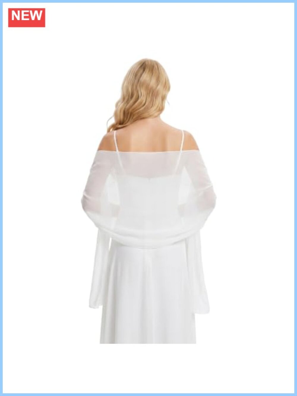 Chiffon Shawl Wrap for Women Soft Lightweight Evening Dress Wedding